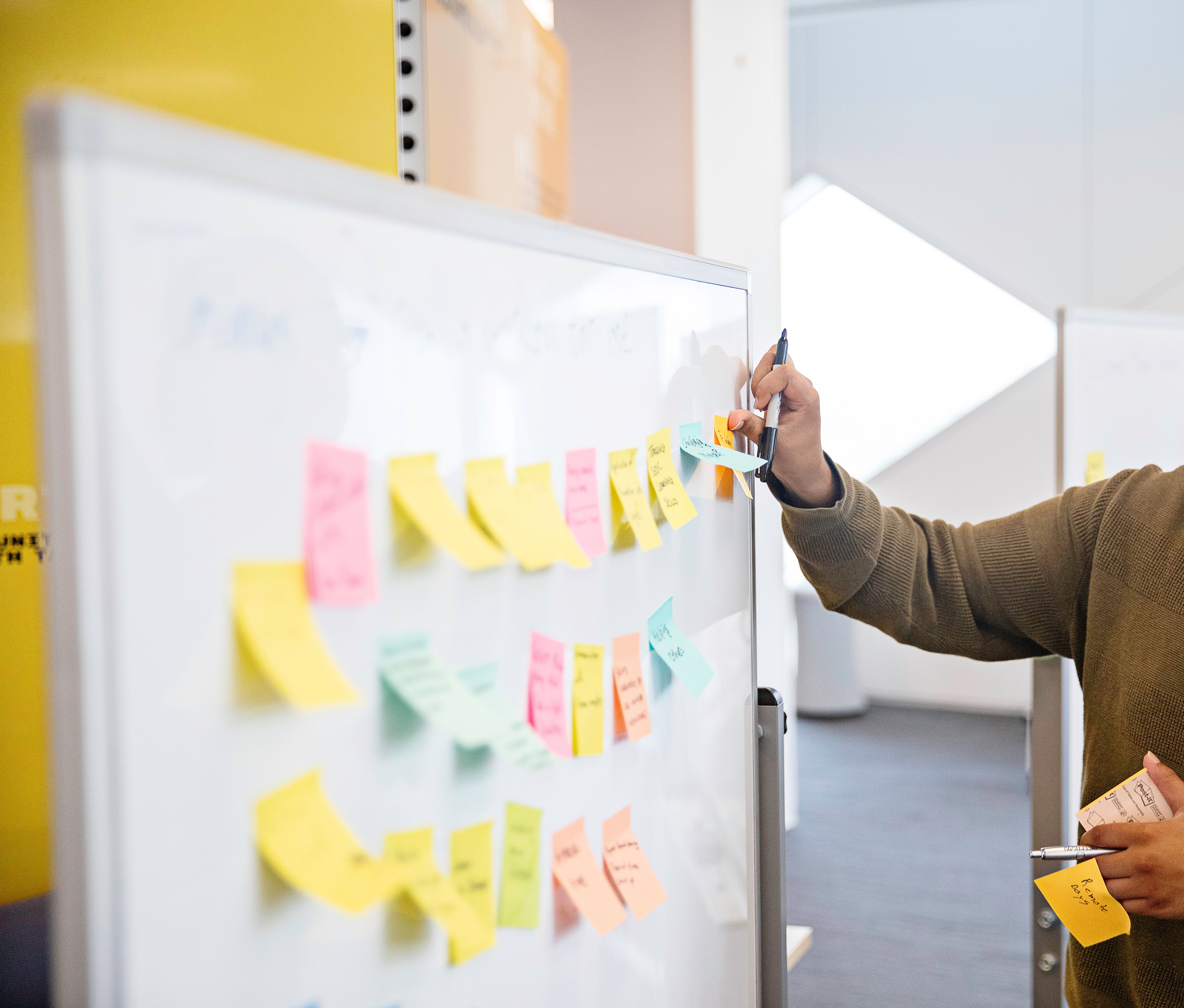 InceptionU Sticky Note Board